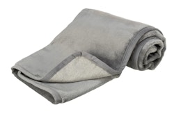 TRIXIE Decke Levy, Plüsch, 140 × 90 cm, grau