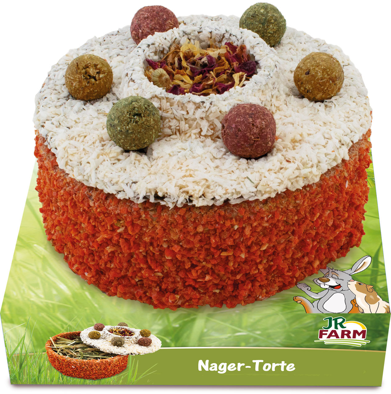 JR FARM Nager-Torte 200g Kleintiersnack