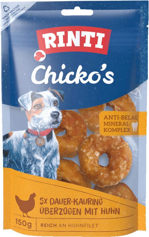 RINTI Chicko Kauring mit Huhn Hundesnack