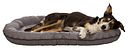 Vorschaubild TRIXIE Kissen Samoa Classic, oval, grau