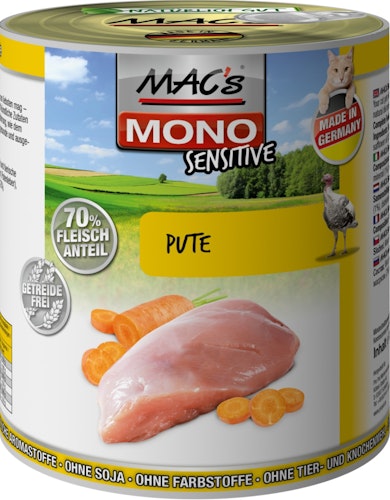 MAC's Cat Mono Sensitive 800g Dose Katzennassfutter