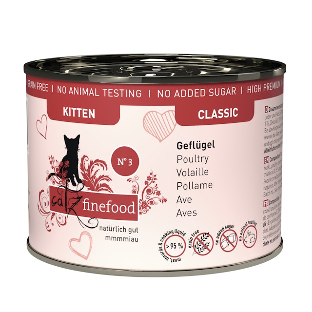 Catz finefood Kitten 200 Gramm KatzennassfutterVorschaubild