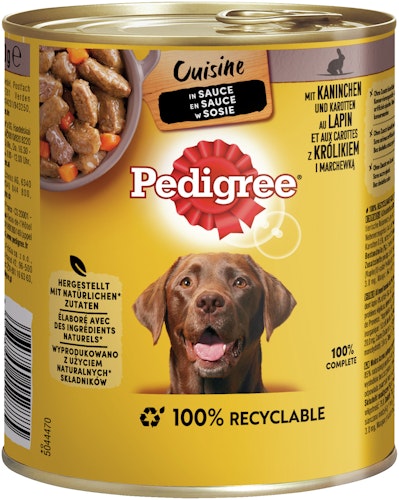 Pedigree in Sauce 800 Gramm Hundenassfutter