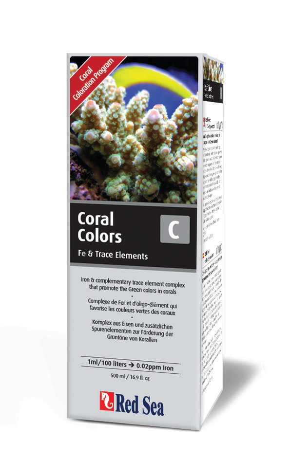 Red Sea Coral Colors C (Eisen/Spurenelemente) 500 ml