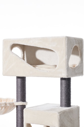 NOBBY Kratzbaum  "CORLU" cream; 60 x 60 x 171 cm NOBBY Kratzbaum  "CORLU" cream; 60 x 60 x 171 cm