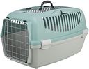 Vorschaubild TRIXIE Transportbox Capri 3 Open Top, S: 40 × 38 × 61 cm, hellgrau/salbei