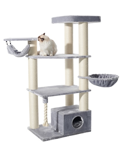 NOBBY Kratzbaum  "TOKAT" grau; 80 x 60 x 176 cm NOBBY Kratzbaum  "TOKAT" grau; 80 x 60 x 176 cm