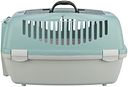 Vorschaubild TRIXIE Transportbox Capri 3 Open Top, S: 40 × 38 × 61 cm, hellgrau/salbei