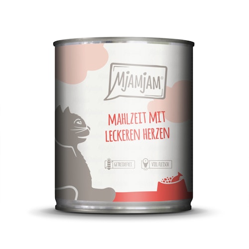 MJAMJAM Leckere Mahlzeit 800g Dose Katzennassfutter