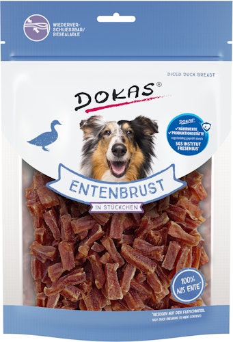DOKAS Entenbrust in Stückchen Hundesnack