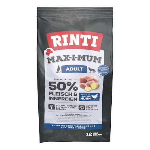Rinti Max-i-mum 50% Adult 12kg Huhn