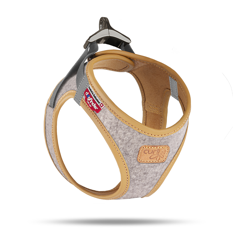 Curli Clasp Vest Geschirr Alpine Light Gray