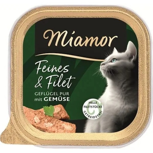 Miamor Feine Filets Adult 100g-Schale Katzennassfutter