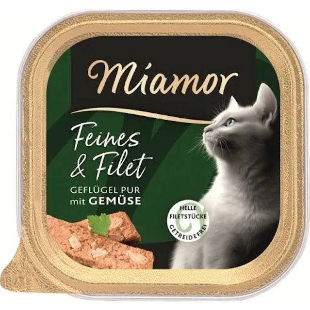Miamor Feine Filets Adult 100g-Schale KatzennassfutterVorschaubild