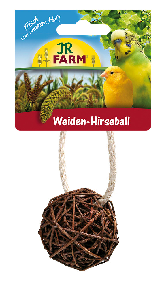 JR FARM Birds Weiden-Hirseball (1 Stück) 25g Vogelsnack