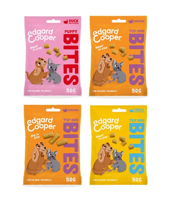 Edgard & Cooper Snack-Mix Bites Nr.2  5x40g Hundesnack