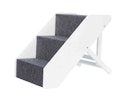 Vorschaubild TRIXIE Treppe, höhenverstellbar, MDF, 40 × 47 × 67 cm, weiß