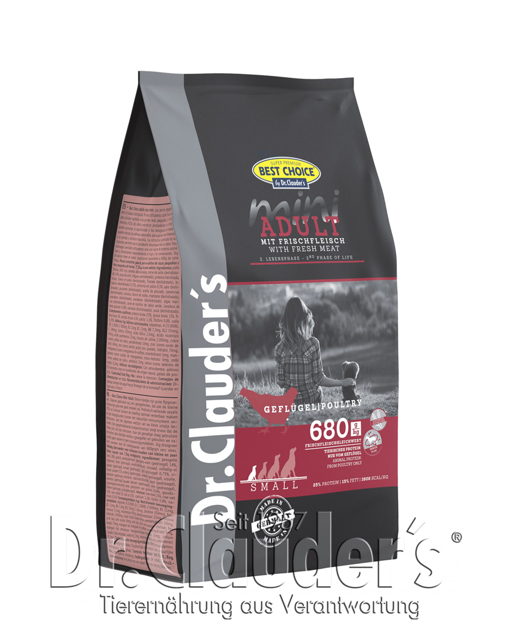 Dr Clauder's Best Choice Mini Adult Frischfleisch Hundetrockenfutter