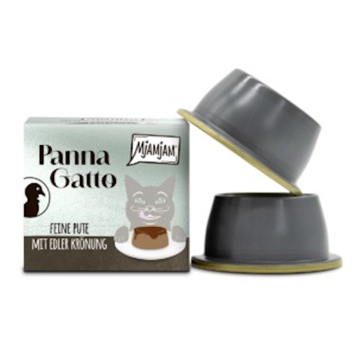 MJAMJAM Pana Gatto Schale 2x80g Katzennassfutter