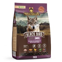 WOLFSBLUT Black Bird Small Breed Truthahn mit Süßkartoffel Hundetrockenfutter
