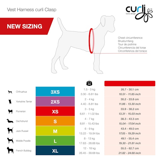 curli Clasp AirMesh Geschirr moss Hundegeschirr