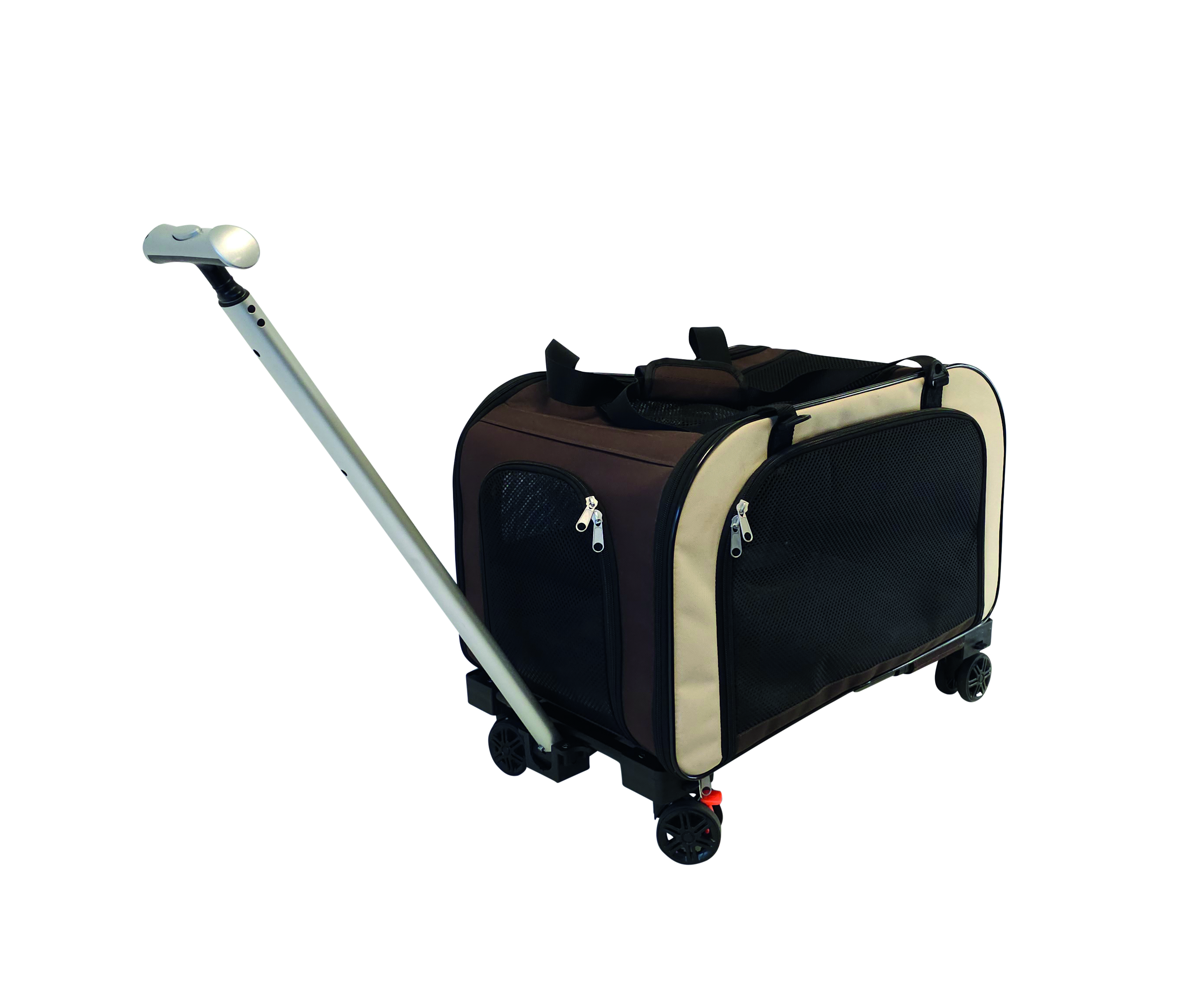 NOBBY Trolley "MOVE" braun 55 x 32 x 32 cm