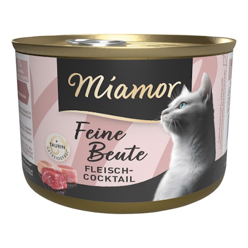 Miamor Feine Beute Dose 24x185g Fleischcocktail Katzennassfutter