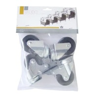 NOBBY Lenkrollen für Transportbox "Skudo IATA 4-6"