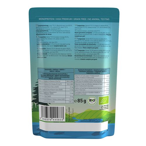 catz finefood Bio 12 x 85g Katzennassfutter
