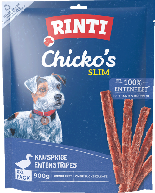 RINTI Chicko Slim Ente XXL Hundesnacks