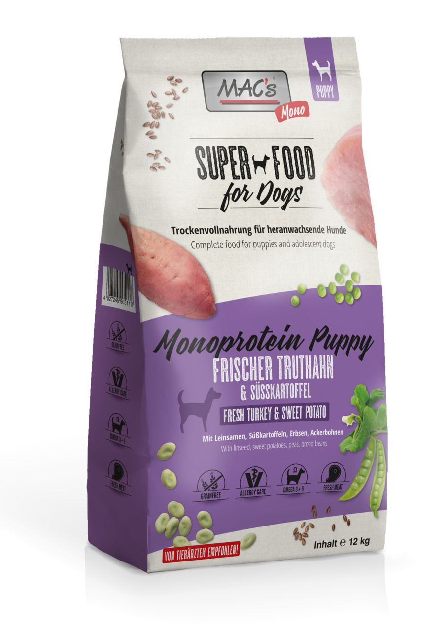 MAC's Dog Mono Puppy Hundetrockenfutter