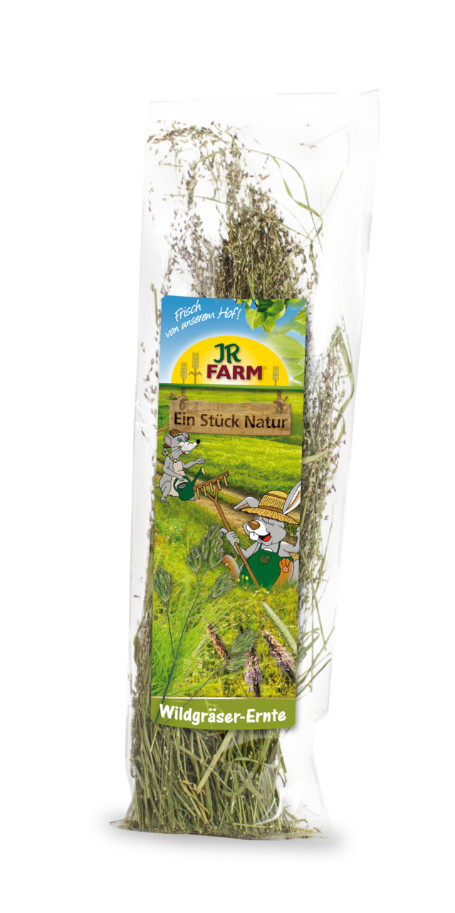 JR FARM Ein Stück Natur Wildgräser-Ernte 80g Kleintierfutter