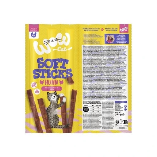 WOW 6x5g Soft Sticks Katzensnack_1