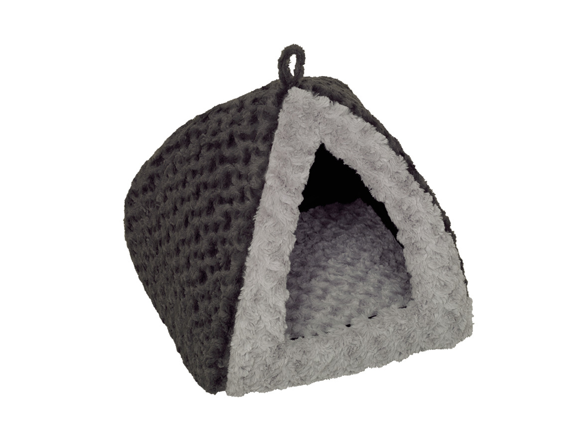 Nobby Höhle SEOLI 40 x 40 x 35cm dunkelgrau/hellgrau