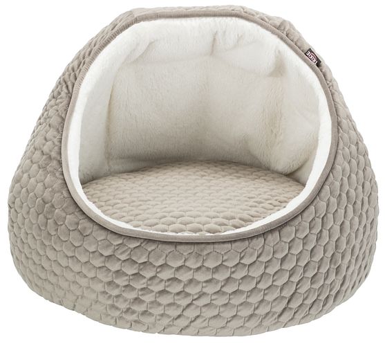 TRIXIE Höhle Livia, ø 55 × 45 cm, taupe/creme