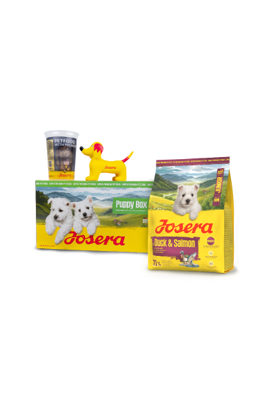 Josera 1,3kg Puppy Box Mini Duck & Salmon Hundetrockenfutter