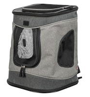 TRIXIE Rucksack Timon, 34 × 44 × 30 cm, schwarz/grau