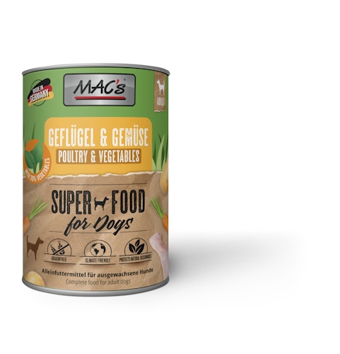 MAC´s DOG 400 Gramm Hundenassfutter