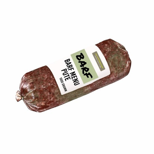 Die Futtermacher Barf Menü Pute Spezialfutter / Frostfutter für Hunde