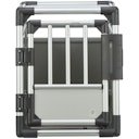 Vorschaubild TRIXIE Transportbox Aluminium silber/hellgrau Transportbox