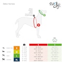 Vorschaubild curli Belka Harness braun Hundegeschirr