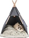 Vorschaubild TRIXIE Höhle Tipi, Filz, 70 × 70 × 70 cm, anthrazit