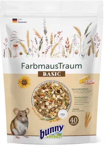 Bunny FarbmausTraum 500g Kleintierfutter