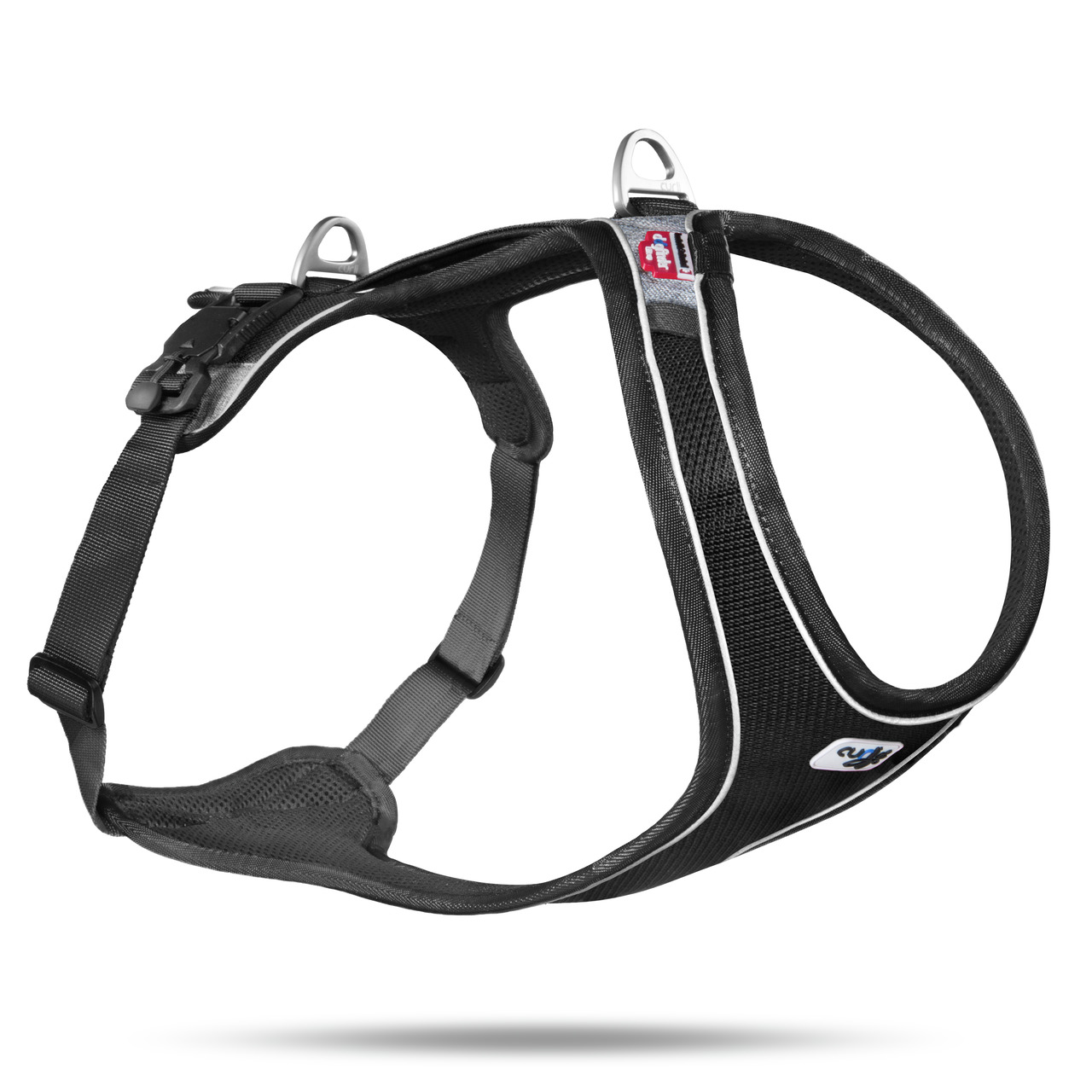 curli Magnetic Belka Comfort Geschirr schwarz Hundegeschirr