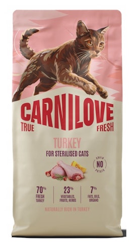 Carnilove True Fresh Sterilised Pute Katzentrockenfutter
