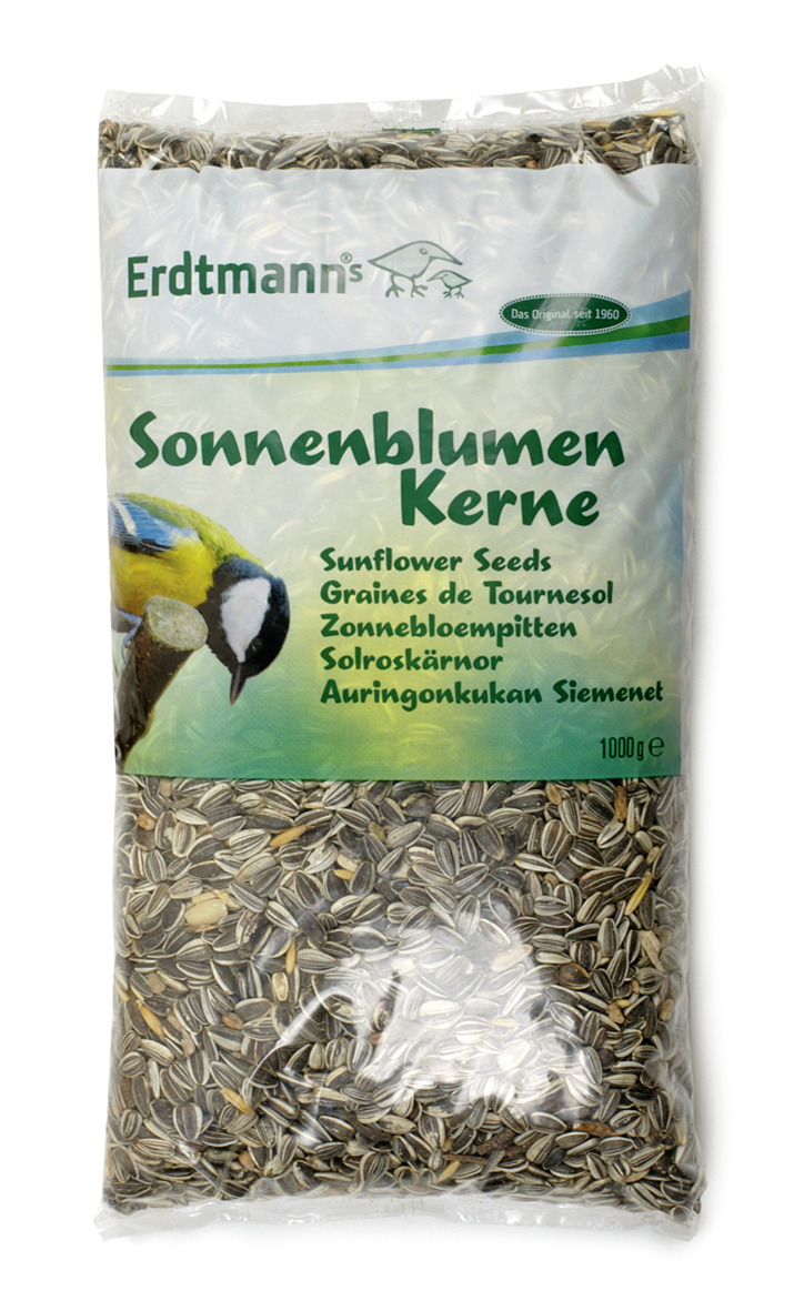 Erdtmann Sonnenblumenkerne Wildvogelfutter