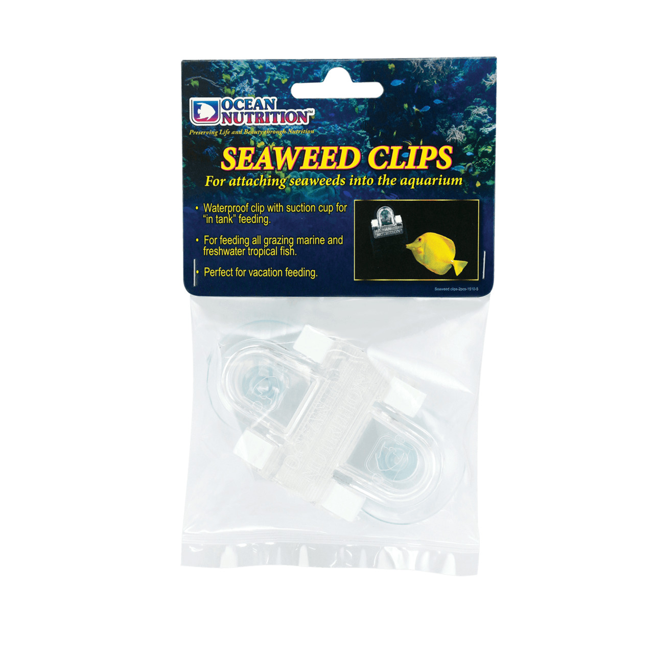 Ocean Nutrition Seaweed Clips 2er Fischfutterzubehör
