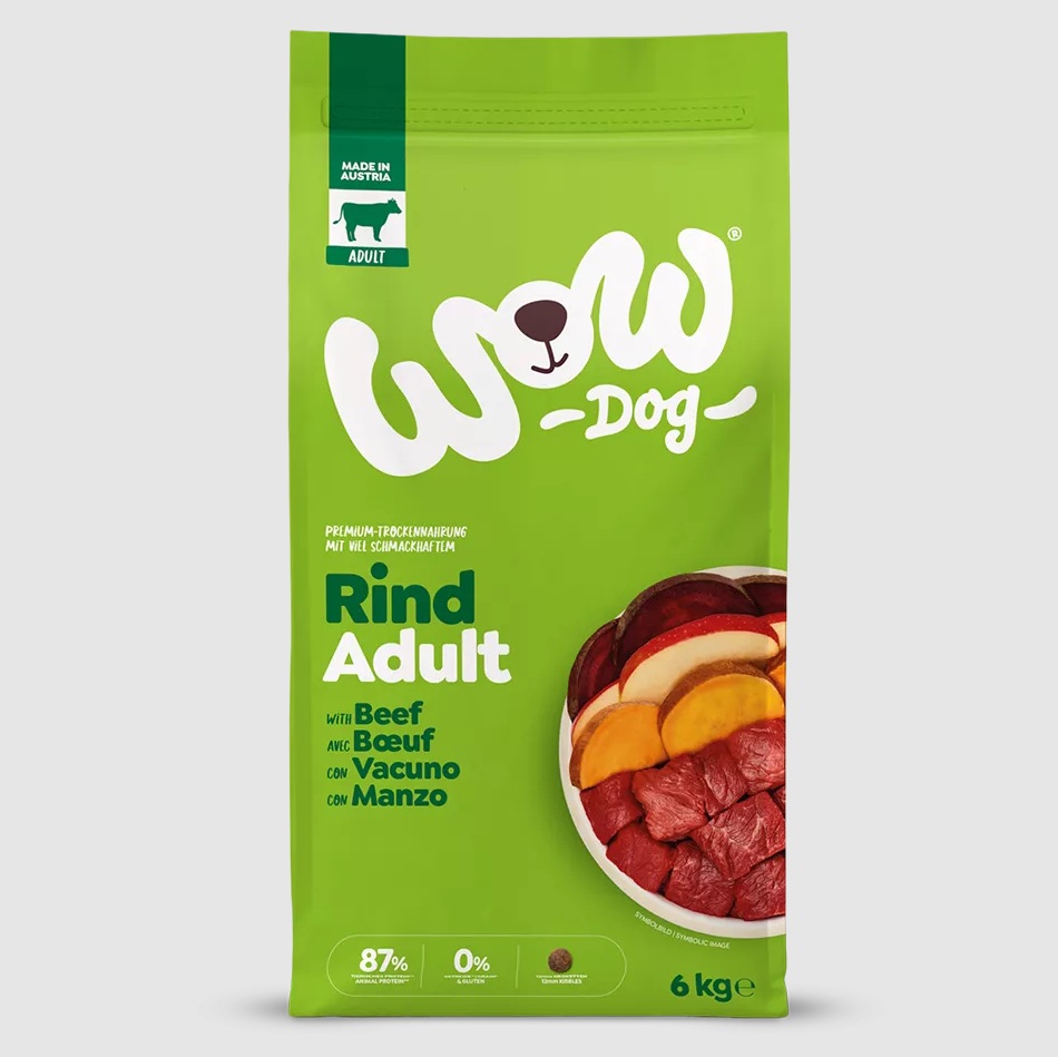 WOW Adult Rind 6kg Hundetrockenfutter