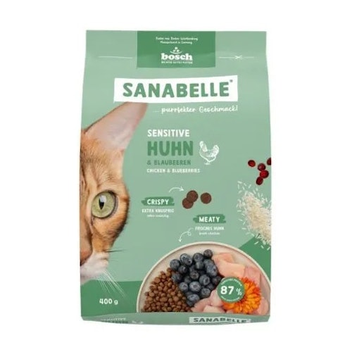 Sanabelle 400g Sensitive Huhn Katzentrockenfutter