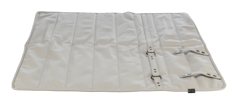 TRIXIE Reisedecke CityStyle, Kunstleder, 80 × 80 cm, hellgrau